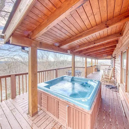 Serenity, A Rustic Log Cabin Retreat Sevierville Exterior photo